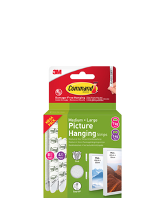 Command Damage-Free Removable Medium & Large Picture Hanging Strips