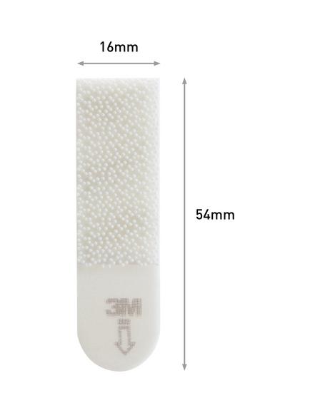 Command Damage-Free Removable Small Picture Hanging Strips, 2kg - view 2, White