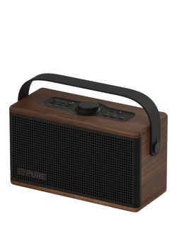 Pure Classic Aura Bluetooth Speaker with Lights, Walnut - view 2, Walnut