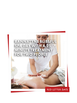 Red Letter Days Bannatyne Spa Day with 25 minute Treatment for 2 Gift Experience, Multi