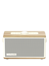 Pure Classic Aura Bluetooth Speaker with Lights, Oak