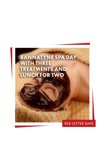 Red Letter Days Bannatyne Spa Day with 3 Treatments & Lunch for 2 Gift Experience, Multi