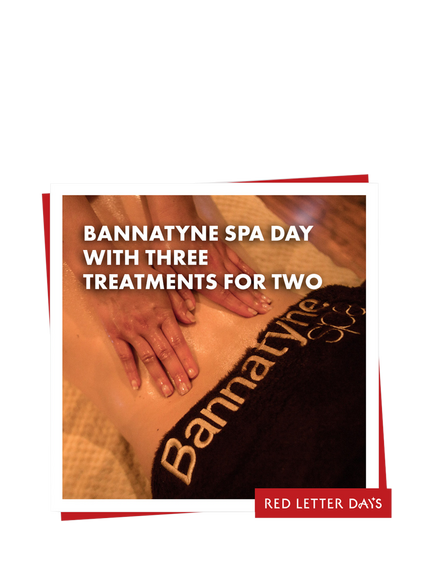 Red Letter Days Bannatyne Spa Day with 3 Treatments for 2 Gift Experience, Multi