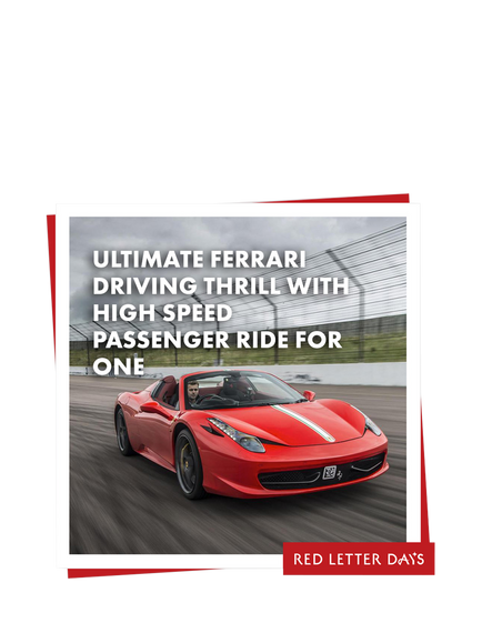 Red Letter Days Ferrari Drive & Passenger Ride Gift Experience, Multi