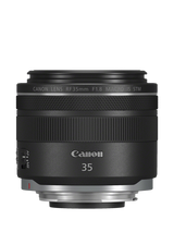 Canon RF 35mm f/1.8 IS Macro STM Lens, Black
