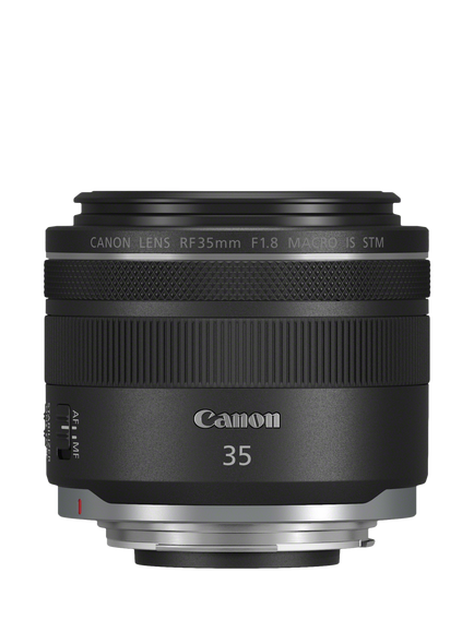 Canon RF 35mm f/1.8 IS Macro STM Lens, Black, Black