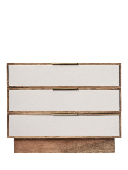 Swoon Tomme 3 Drawer Chest, Oak, Oak