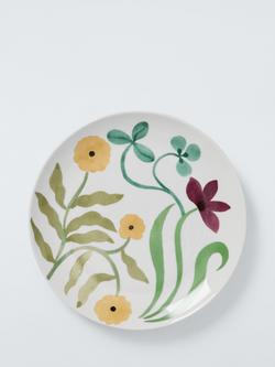 John Lewis x Anine Cecilie Iversen Fine China Side Plate, 20cm, White/Multi, Multi