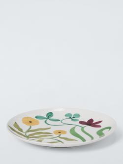 John Lewis x Anine Cecilie Iversen Fine China Side Plate, 20cm, White/Multi - view 2, Multi
