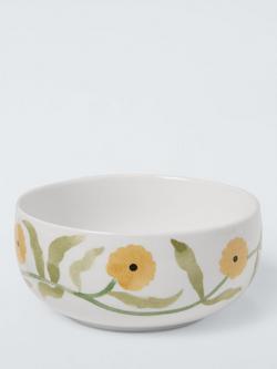 John Lewis x Anine Cecilie Iversen Fine China Cereal Bowl, 15cm, White/Multi, Multi