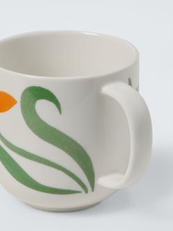 John Lewis x Anine Cecilie Iversen Fine China Mug, 330ml, Pink/Multi - view 2, Multi