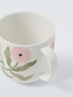 John Lewis x Anine Cecilie Iversen Fine China Mug, 330ml, Purple/Multi - view 2, Multi