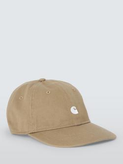 Carhartt WIP Cotton Madison Logo Baseball Cap - view 2, Brown Mid