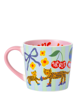 Eleanor Bowmer Mum Charm New Bone China Mug, 300ml - view 2, Multi Multi