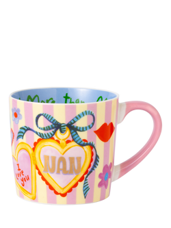 Eleanor Bowmer Nan Charm New Bone China Mug, 300ml, Multi Multi