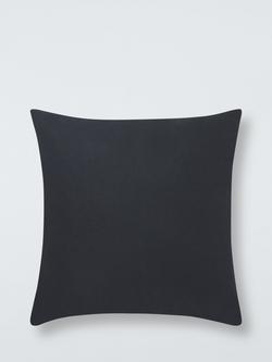 John Lewis Banana Leaves Cushion - view 2, Bronze Green