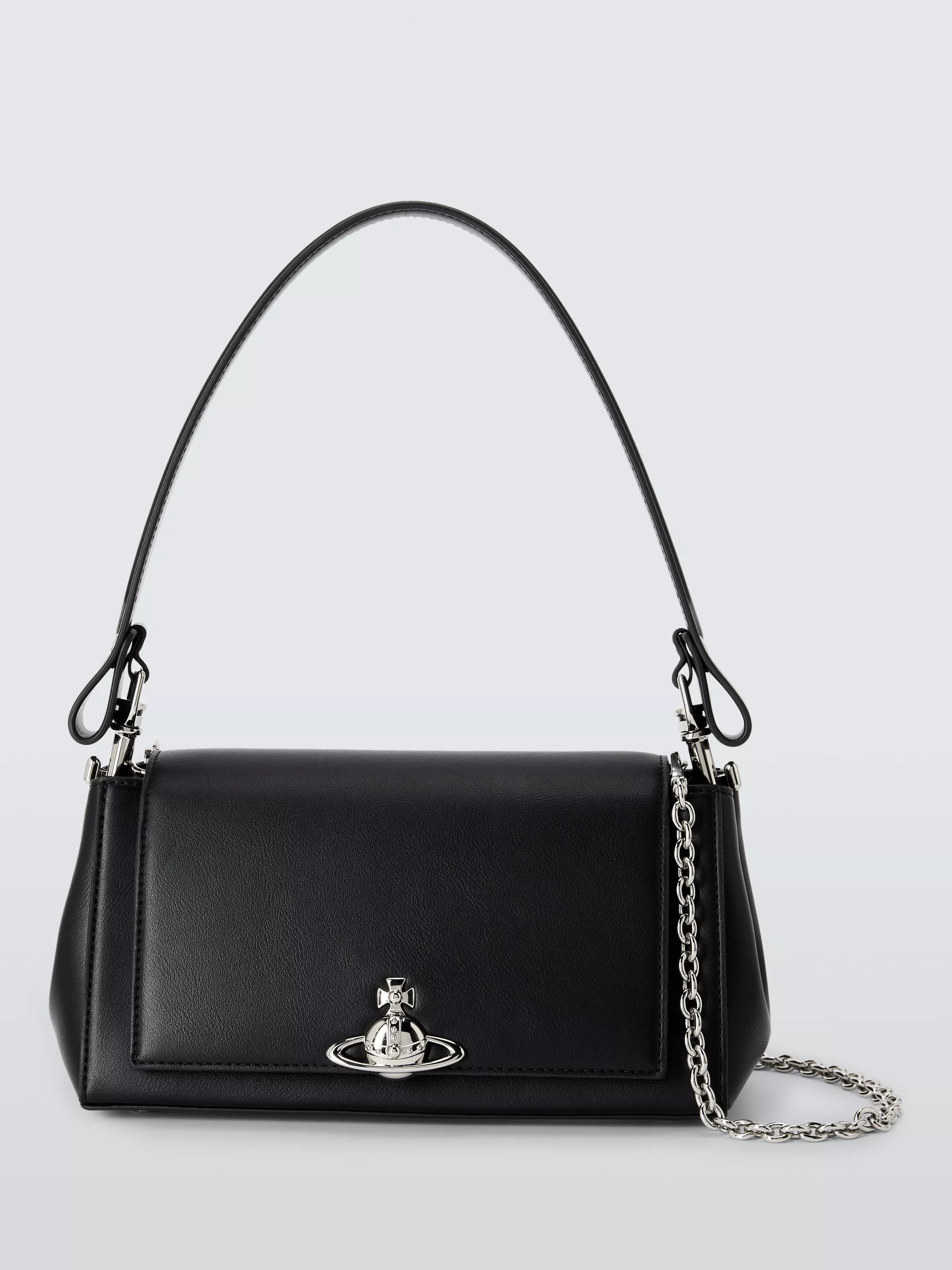 Vivienne Westwood Hazel Medium Shoulder Bag, Black