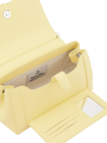 Vivienne Westwood Hazel Medium Shoulder Bag - view 2, Pastel Yellow