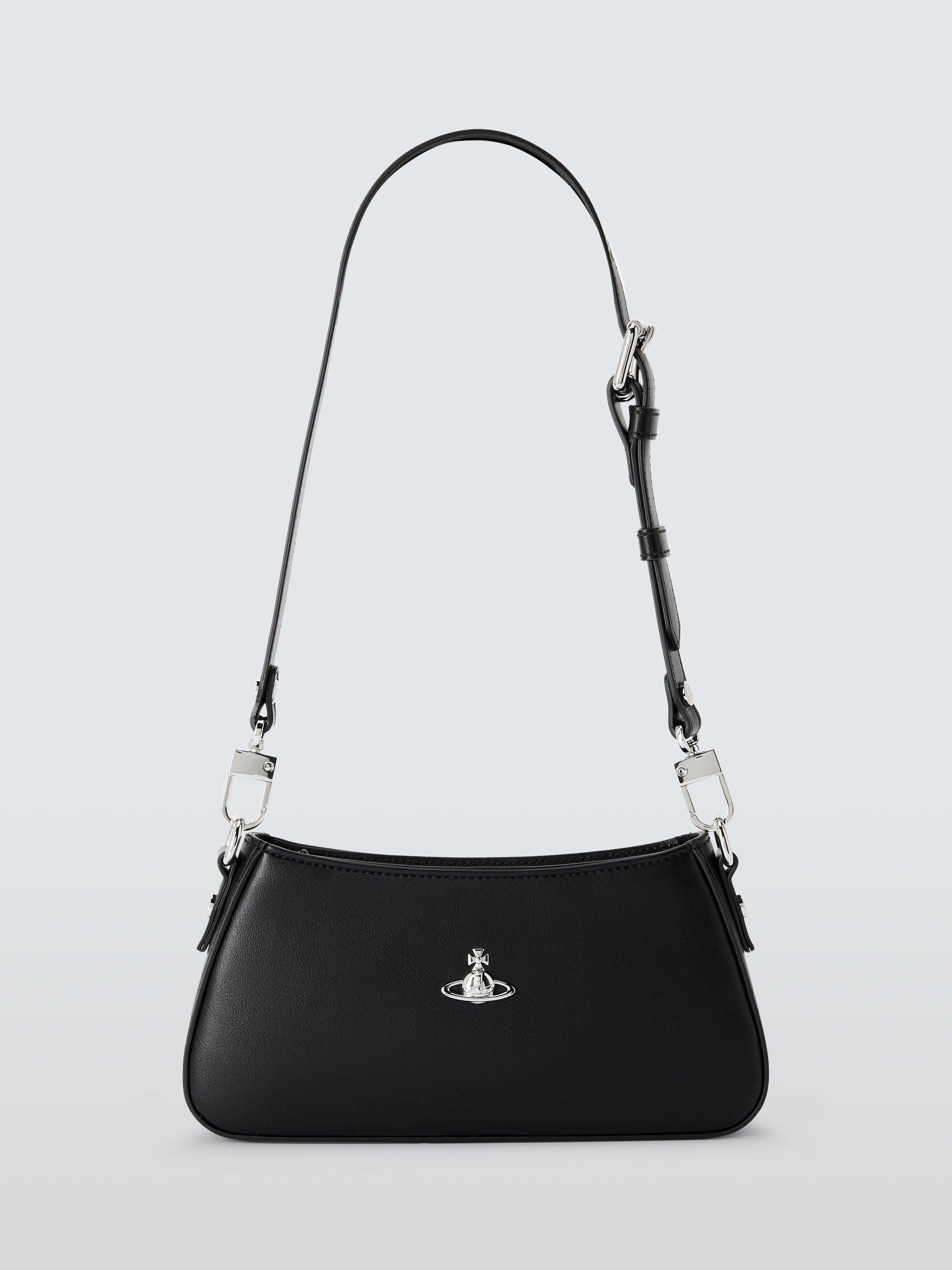 Product image 1 of 4, which shows Vivienne Westwood Tasha Shoulder Bag, Black