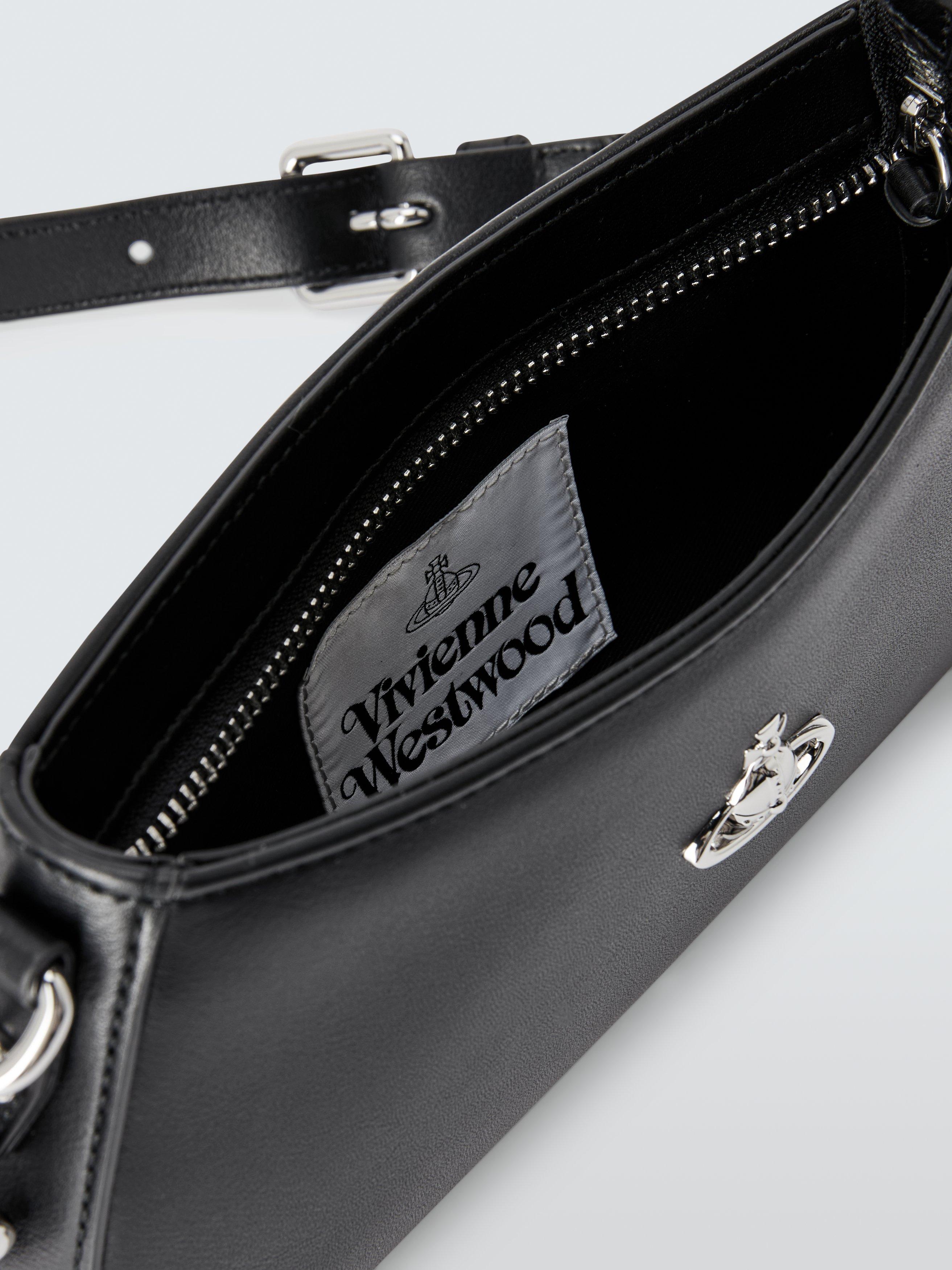 Product image 3 of 4, which shows Vivienne Westwood Tasha Shoulder Bag, Black