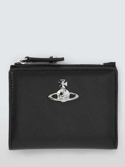 Vivienne Westwood Slim Card Holder, Black, Ss26-black