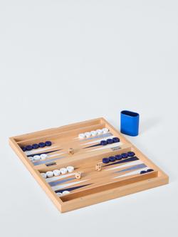 John Lewis Wooden Backgammon Set, Multi