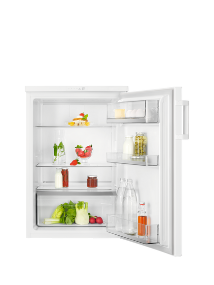 AEG OT5OR141DW Freestanding Under Counter Fridge, White - view 2, White