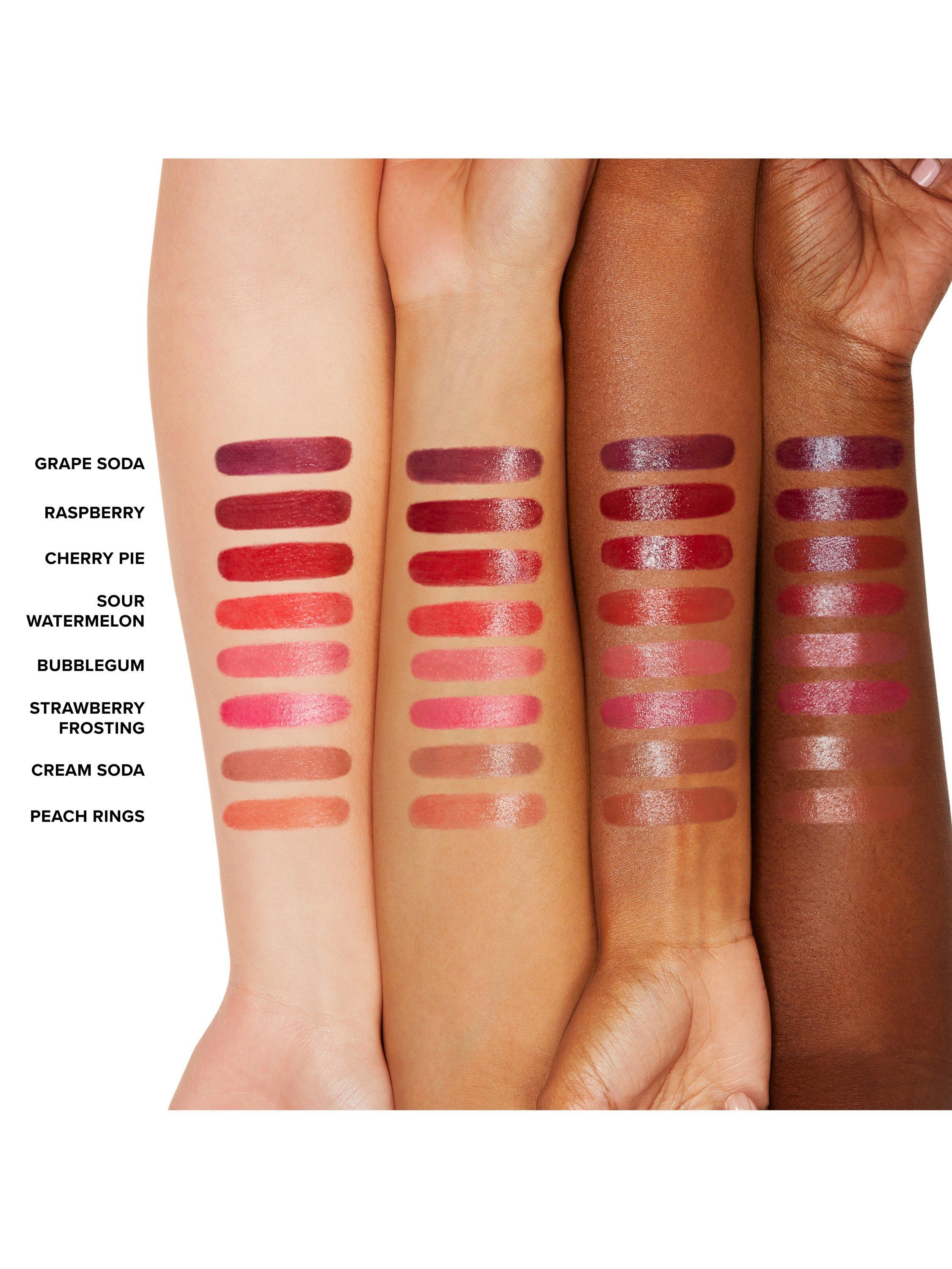 Product image 3 of 10, which shows Too Faced Kissing Juicy Lip Tint, Raspberry