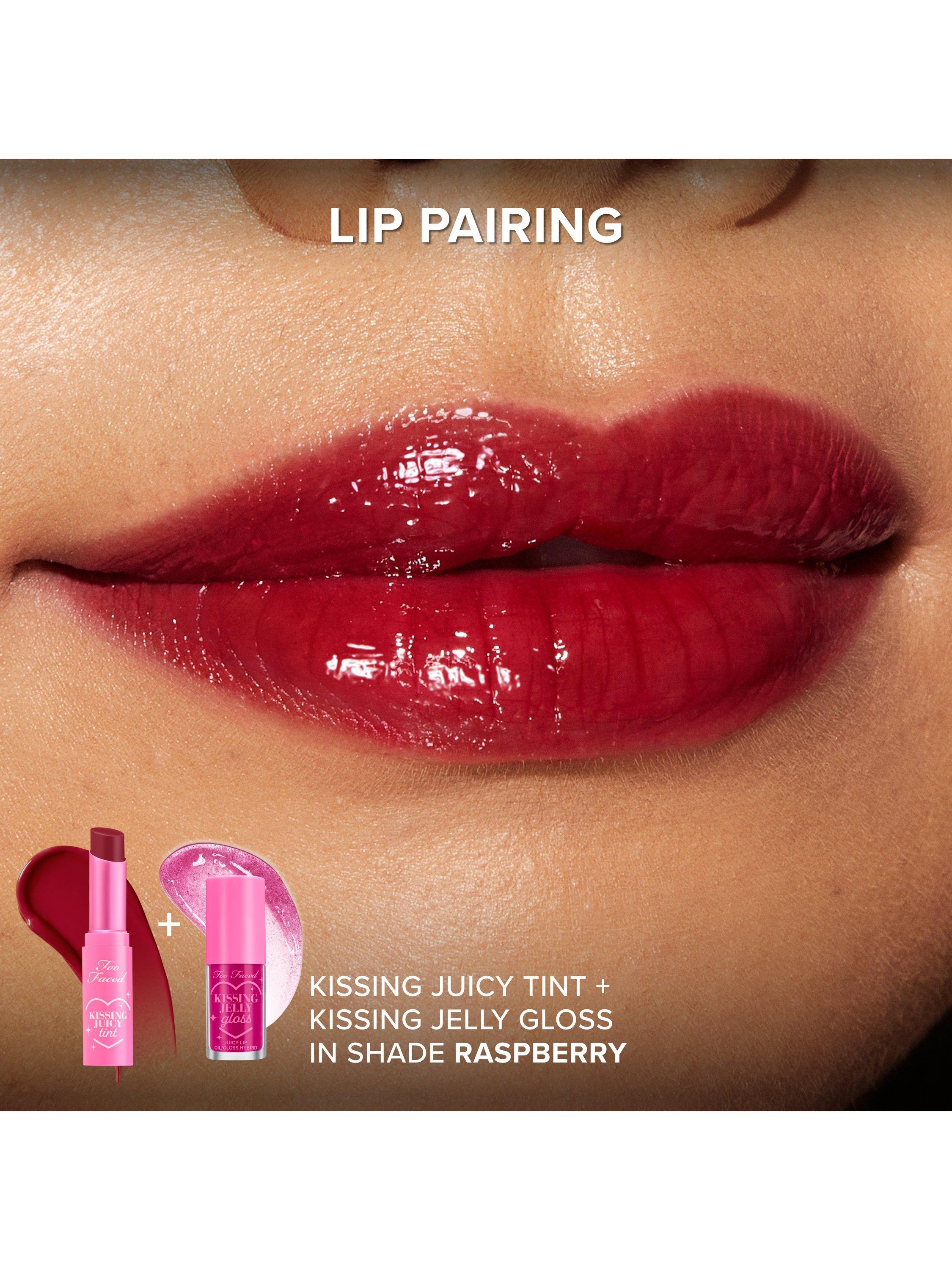 Product image 7 of 10, which shows Too Faced Kissing Juicy Lip Tint, Raspberry