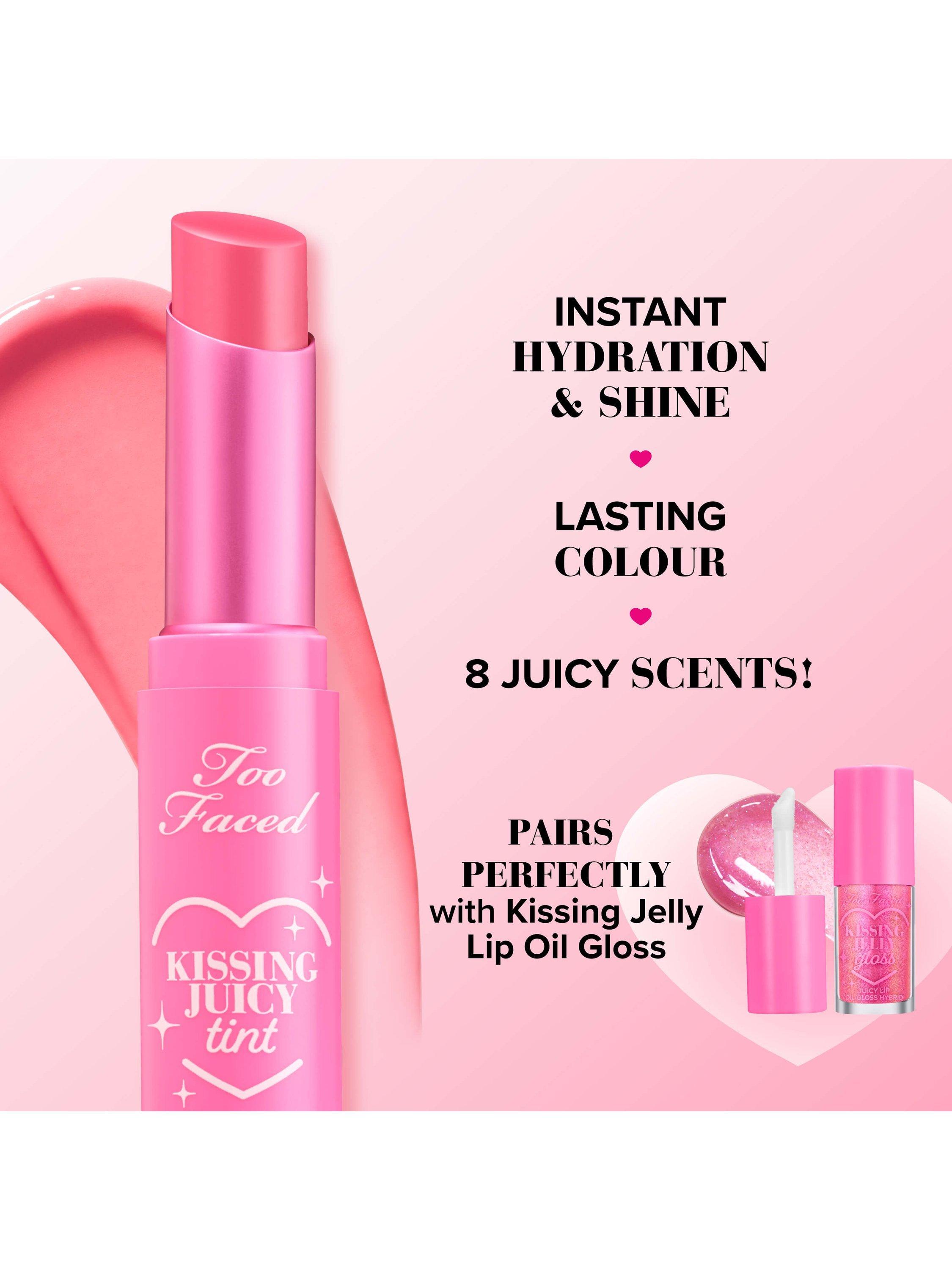 Product image 4 of 10, which shows Too Faced Kissing Juicy Lip Tint, Grape Soda