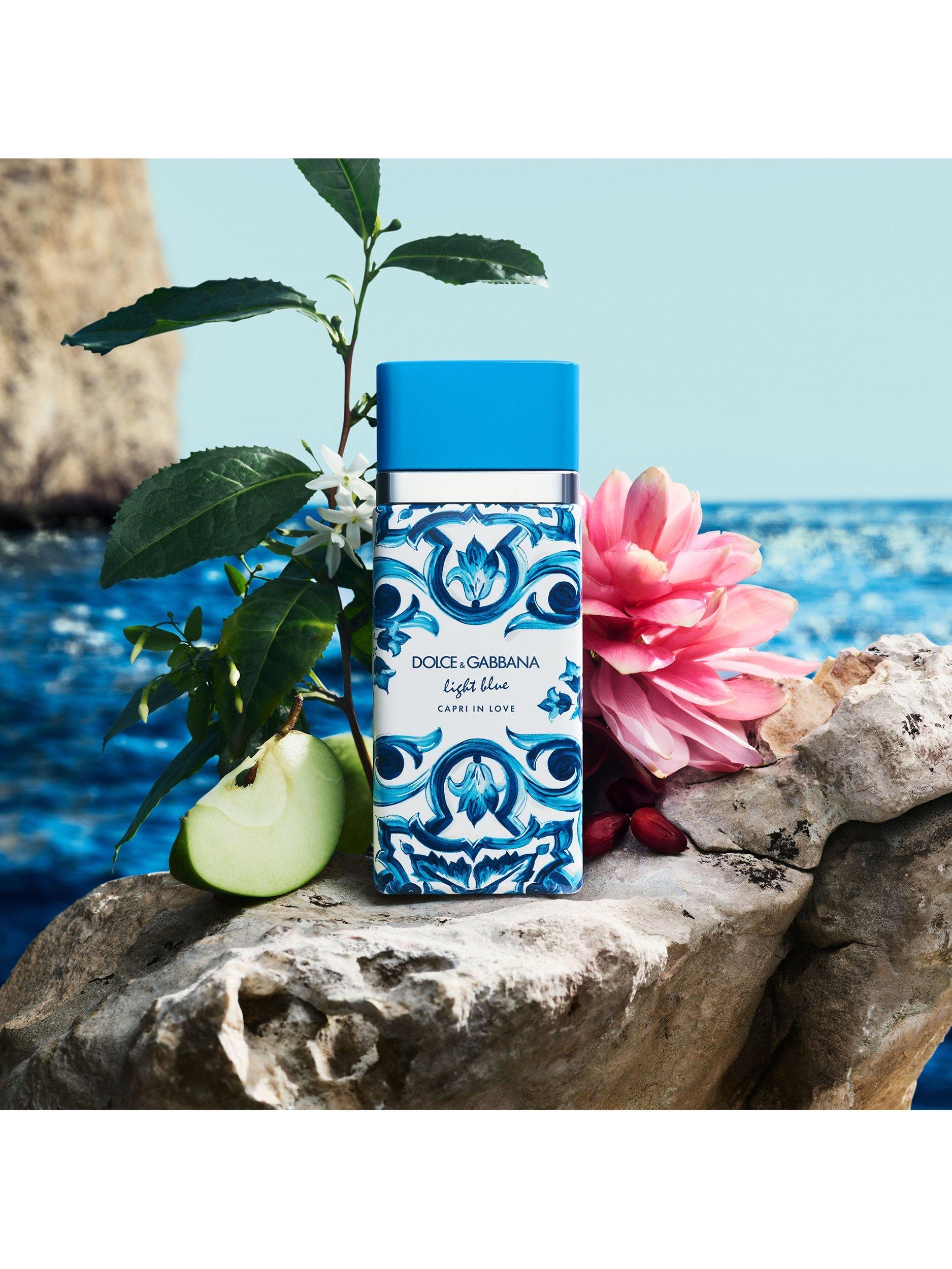 Product image 2 of 6, which shows Dolce & Gabbana Light Blue Capri In Love Eau de Parfum, 50ml