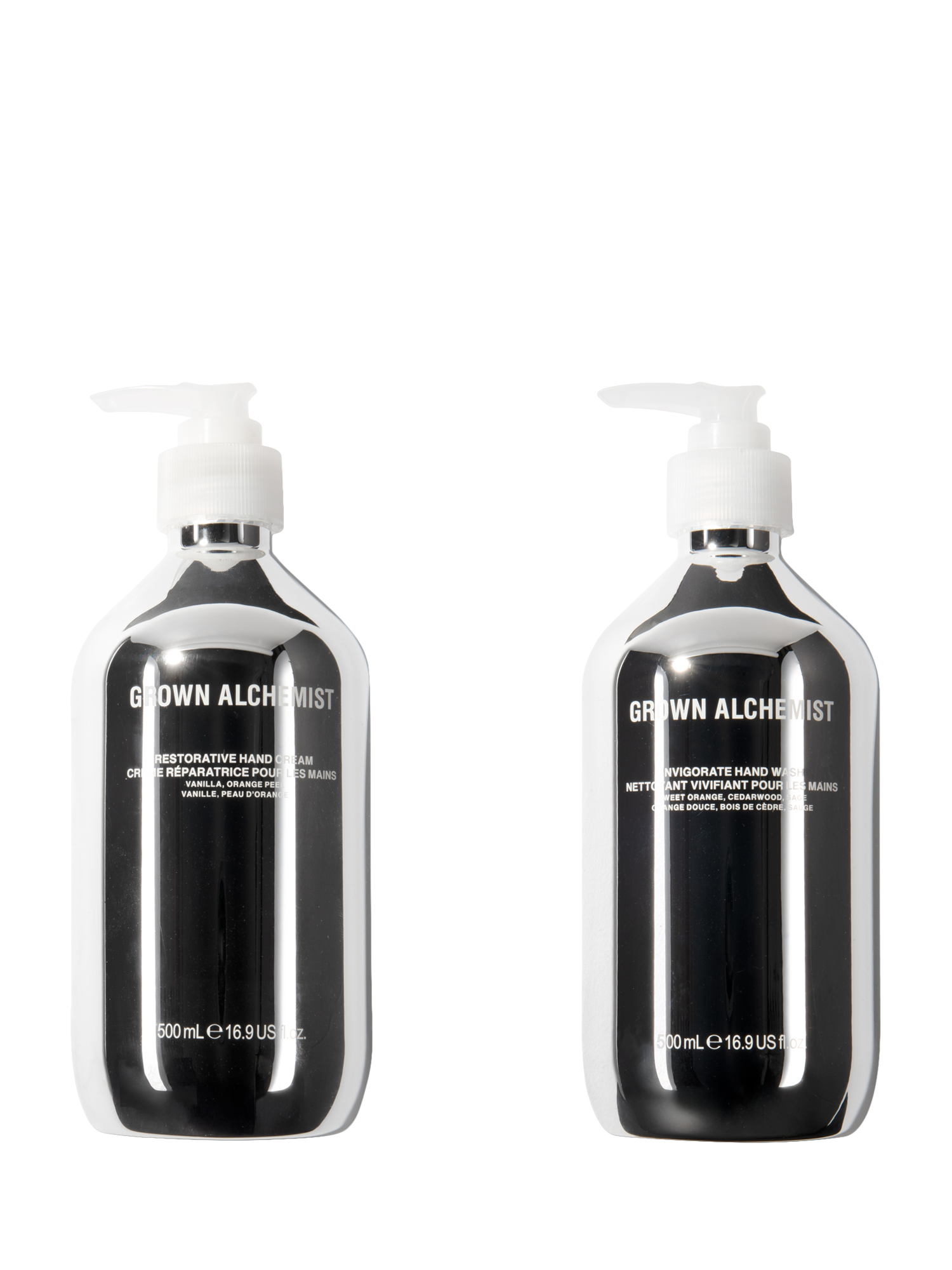 Product image 2 of 3, which shows Grown Alchemist Chrome Edition Hand Care Gift Set, 2 x 500ml