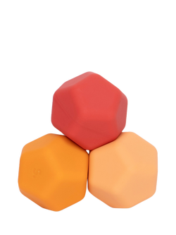 Speks Odds Fidget Toys, Set of 3, Orange, Orange