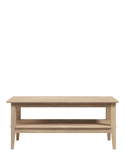 Laura Ashley Calford Washed Oak Coffee Table, Natural - view 2, 