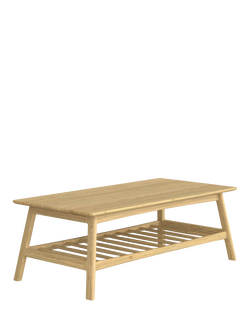 Laura Asley Hazlemere Coffee Table, Oak, Oak