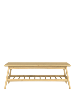 Laura Asley Hazlemere Coffee Table, Oak - view 2, Oak