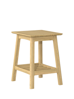 Laura Ashley Hazlemere Oak Side Table, Natural, Oak