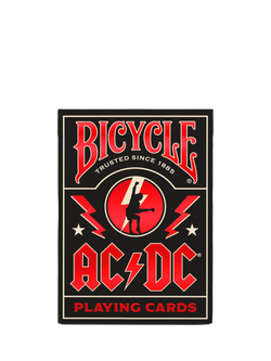 Bicycle AC/DC Playing Cards, Black