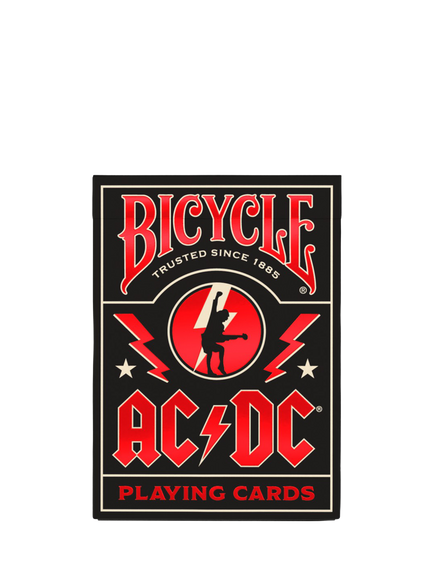 Bicycle AC/DC Playing Cards, Black