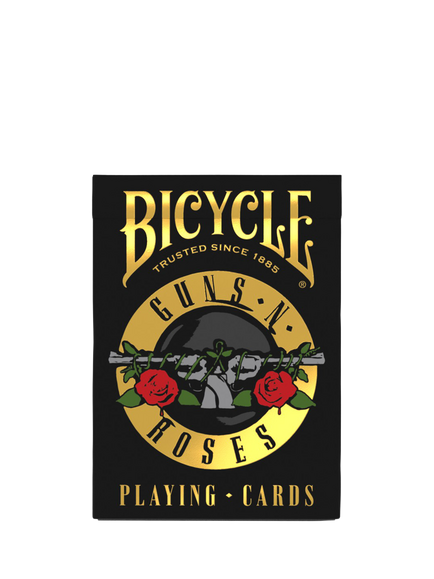 Bicycle Guns N Roses Playing Cards, Black