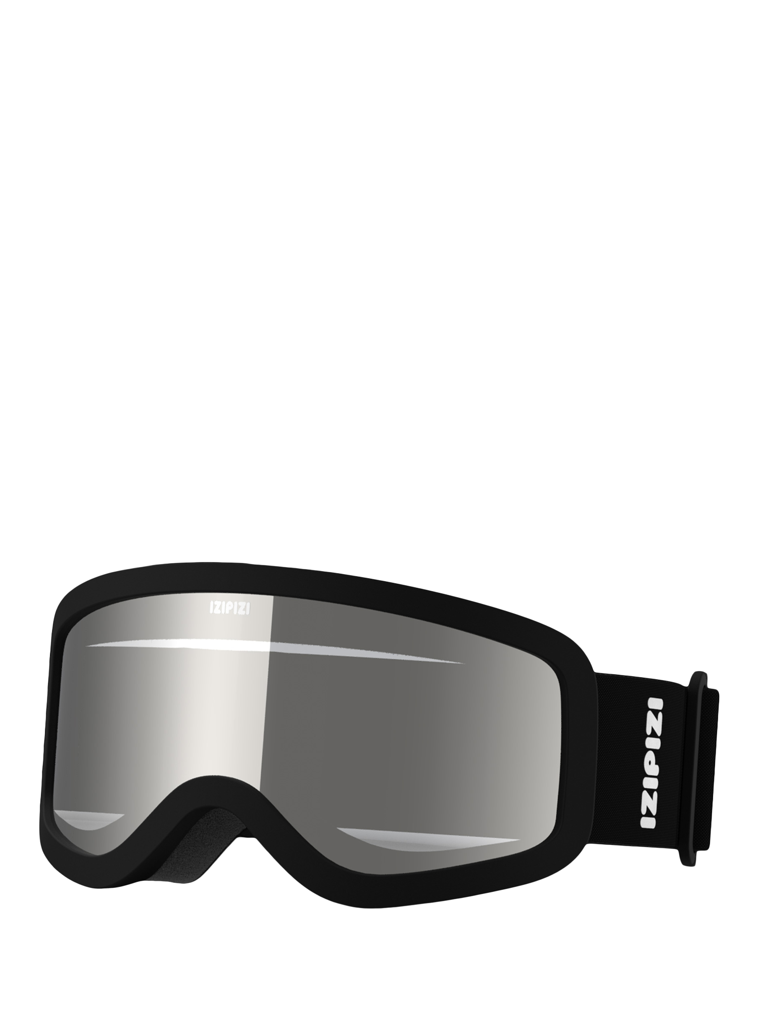 Product image 2 of 5, which shows IZIPIZI Kids' SNOW JUNIOR Ski Goggles, Black