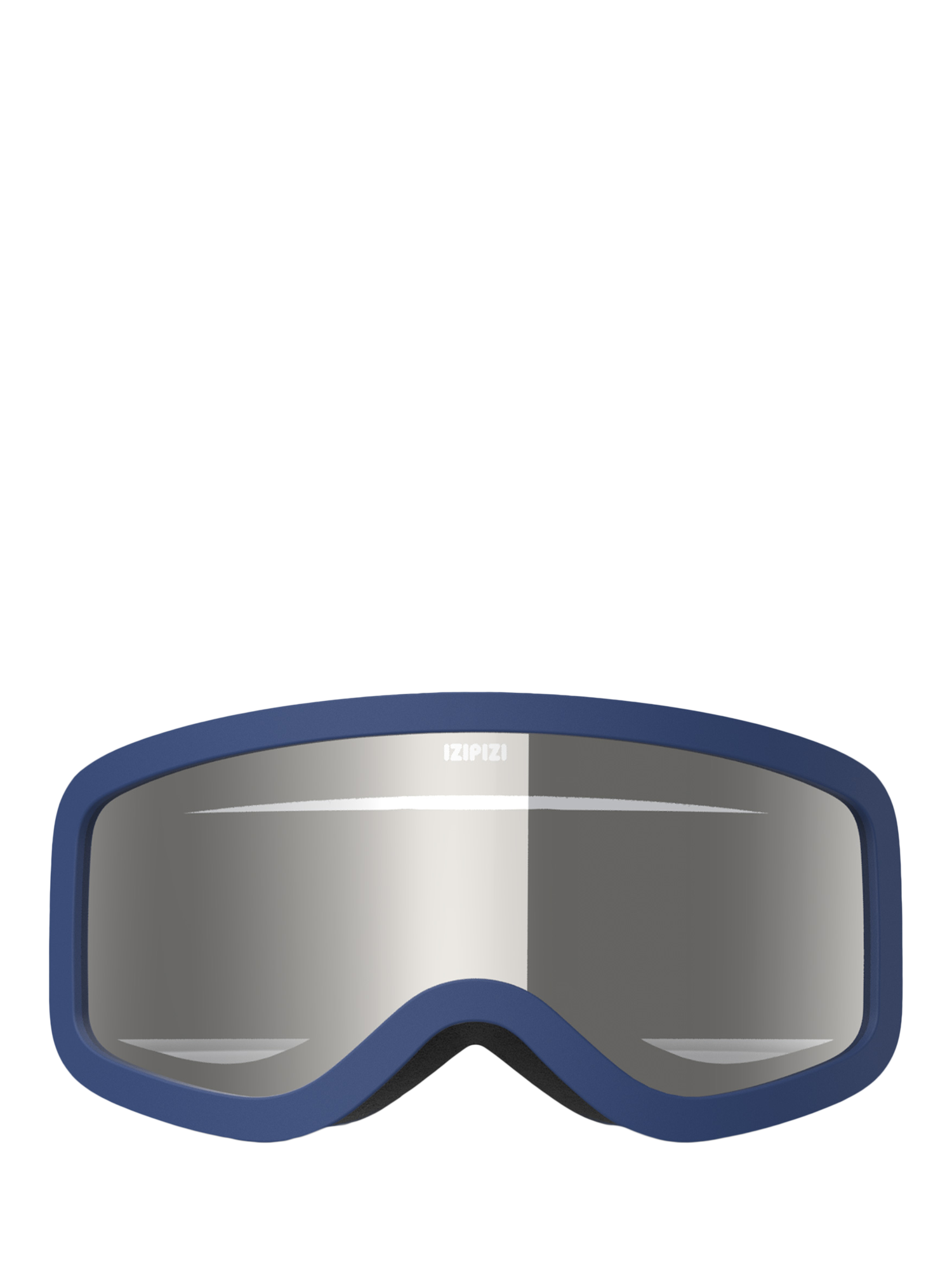 Product image 1 of 5, which shows IZIPIZI Kids' SNOW JUNIOR Ski Goggles, Navy