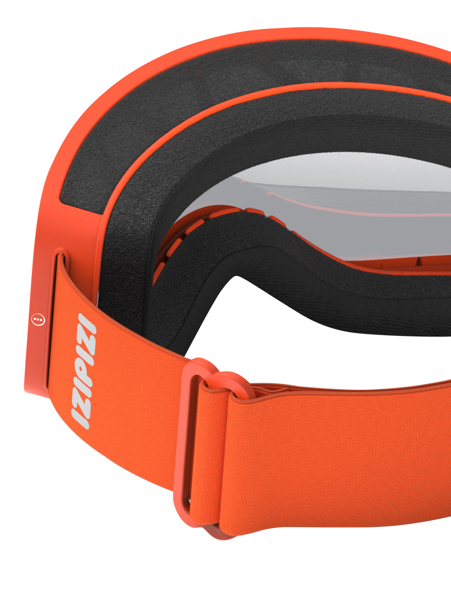 Product image 3 of 5, which shows IZIPIZI Kids' SNOW JUNIOR Ski Goggles, Orange