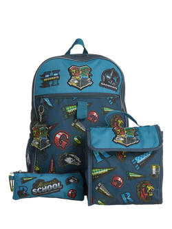 Brand Threads Kids' 5pc Hogwarts Backpack School Set, Multi, Multi
