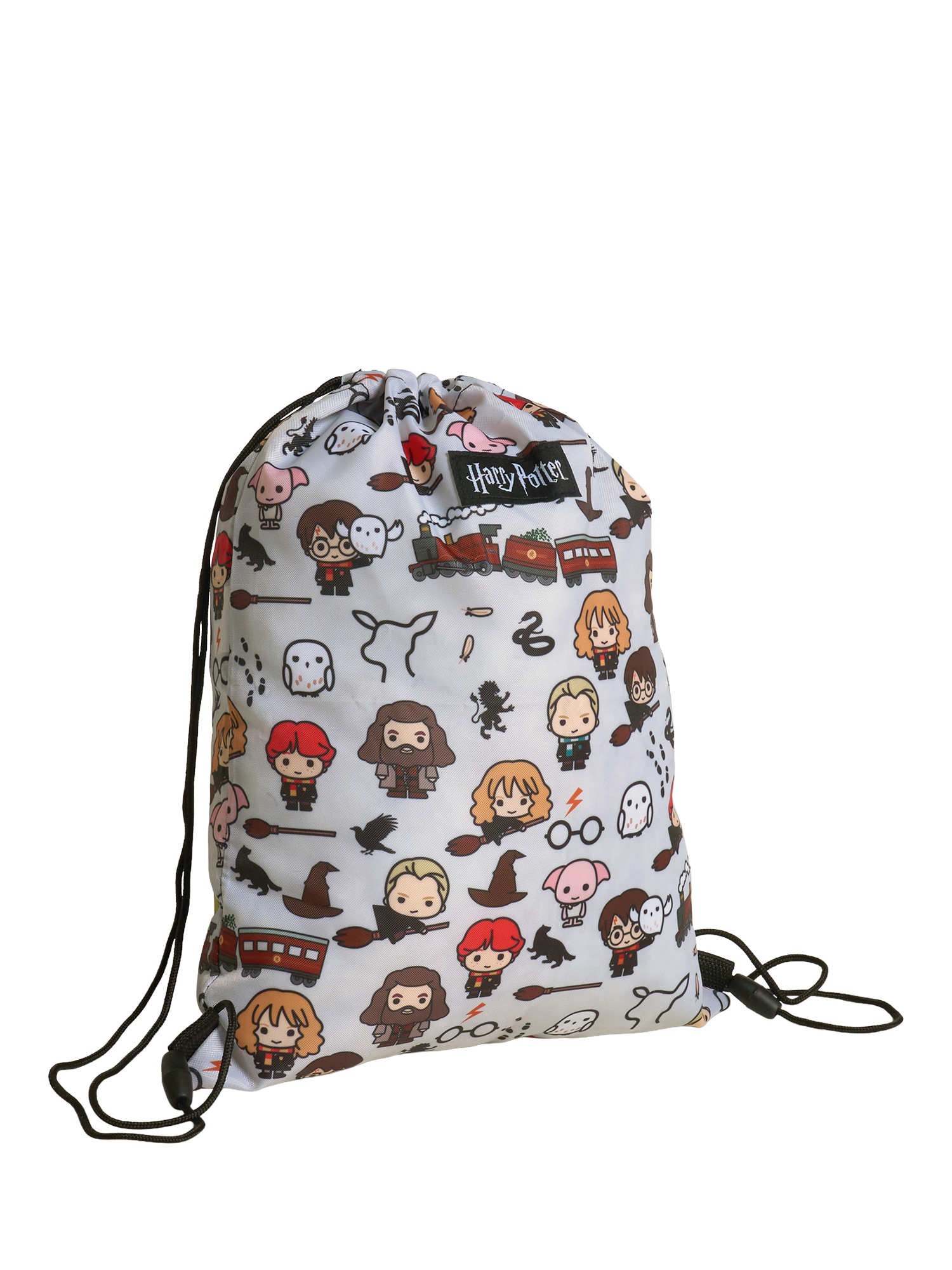 Product image 2 of 4, which shows Brand Threads Kids' Harry Potter Drawstring Bag and Pencil Case Set, Multi