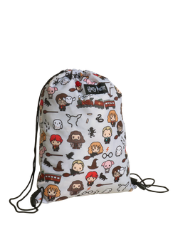 Brand Threads Kids' Harry Potter Drawstring Bag and Pencil Case Set, Multi - view 2, Multi