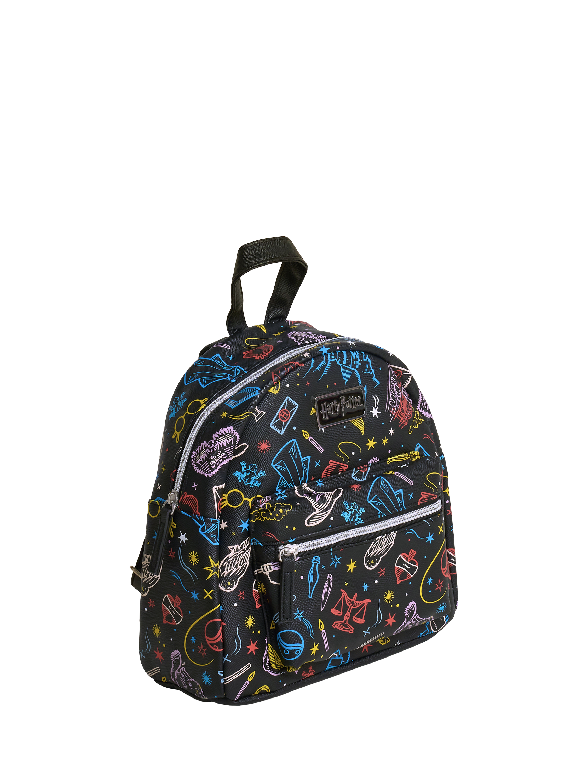 Product image 1 of 2, which shows Brand Threads Kids' Harry Potter Mini Printed Backpack, Multi