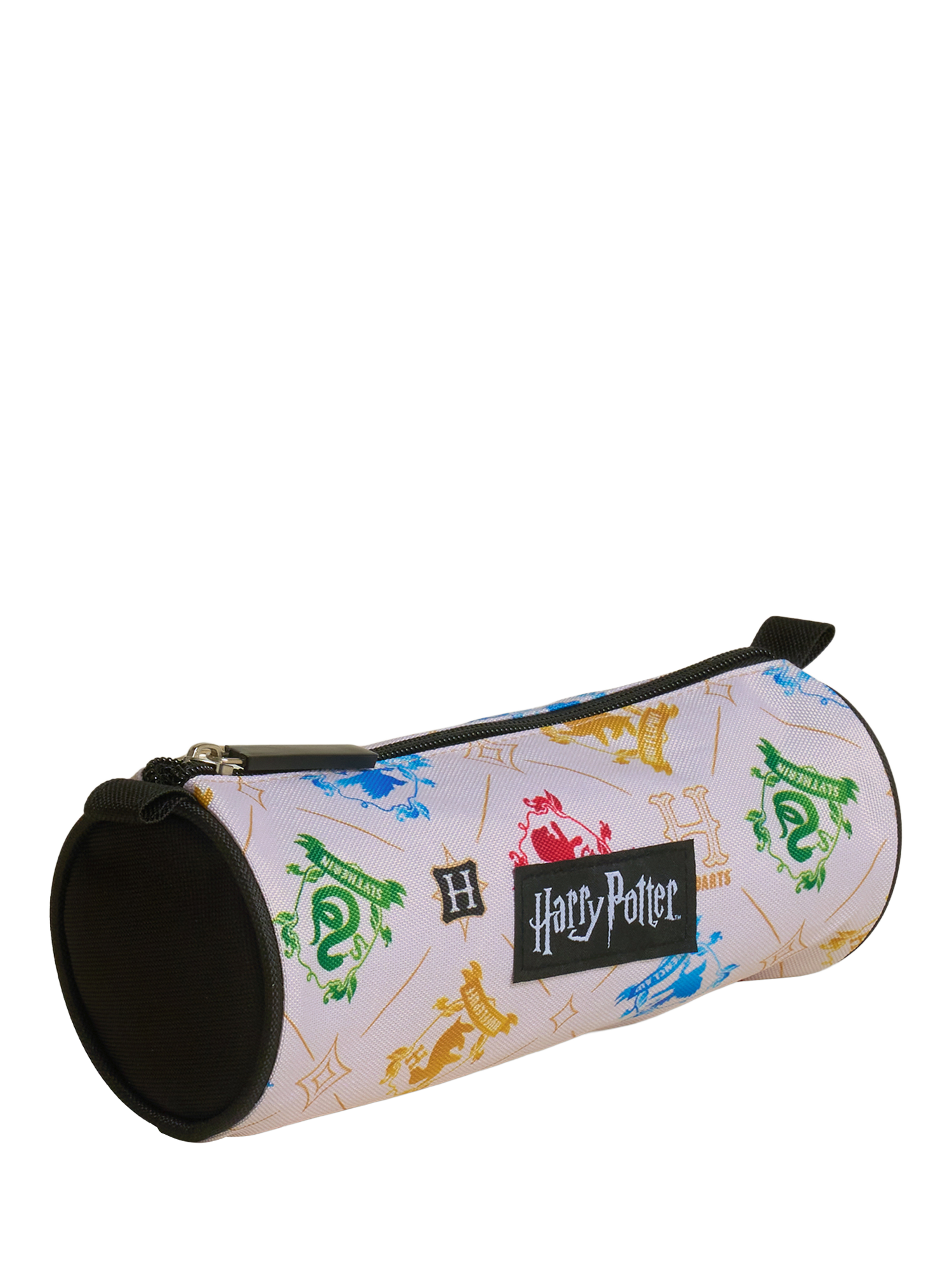 Product image 3 of 3, which shows Brand Threads Kids' Harry Potter Crest Drawstring Bag and Pencil Case Set, Multi
