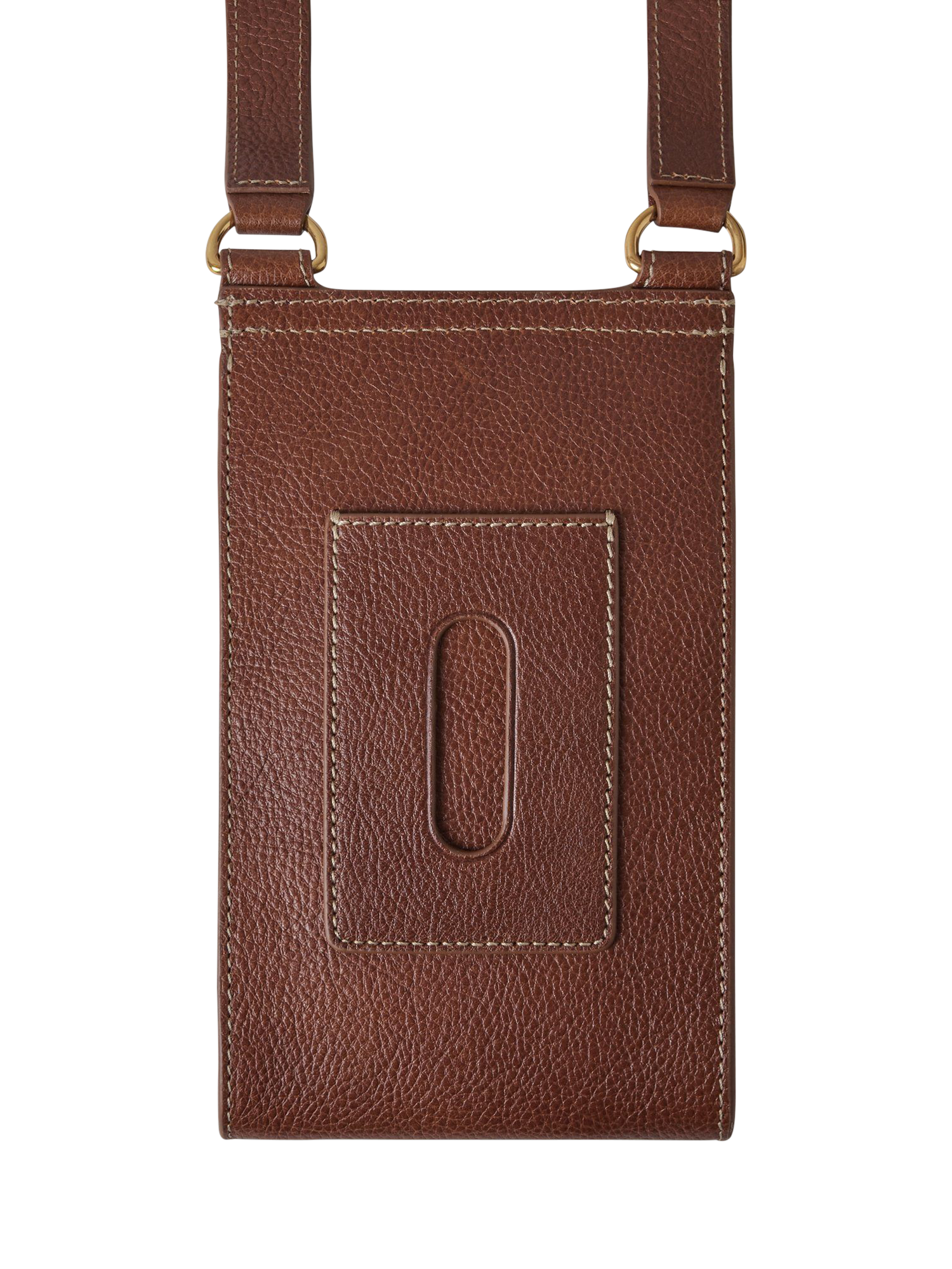 Product image 3 of 4, which shows Mulberry Mini Antony Leather Crossbody Pouch, Oak