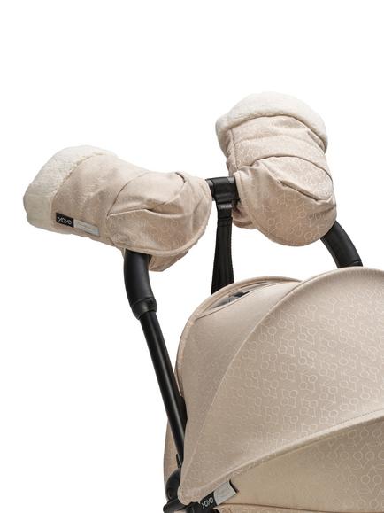 Stokke YOYO Stroller Mittens, Bonpoint Beige - view 2, Bonpoint Beige